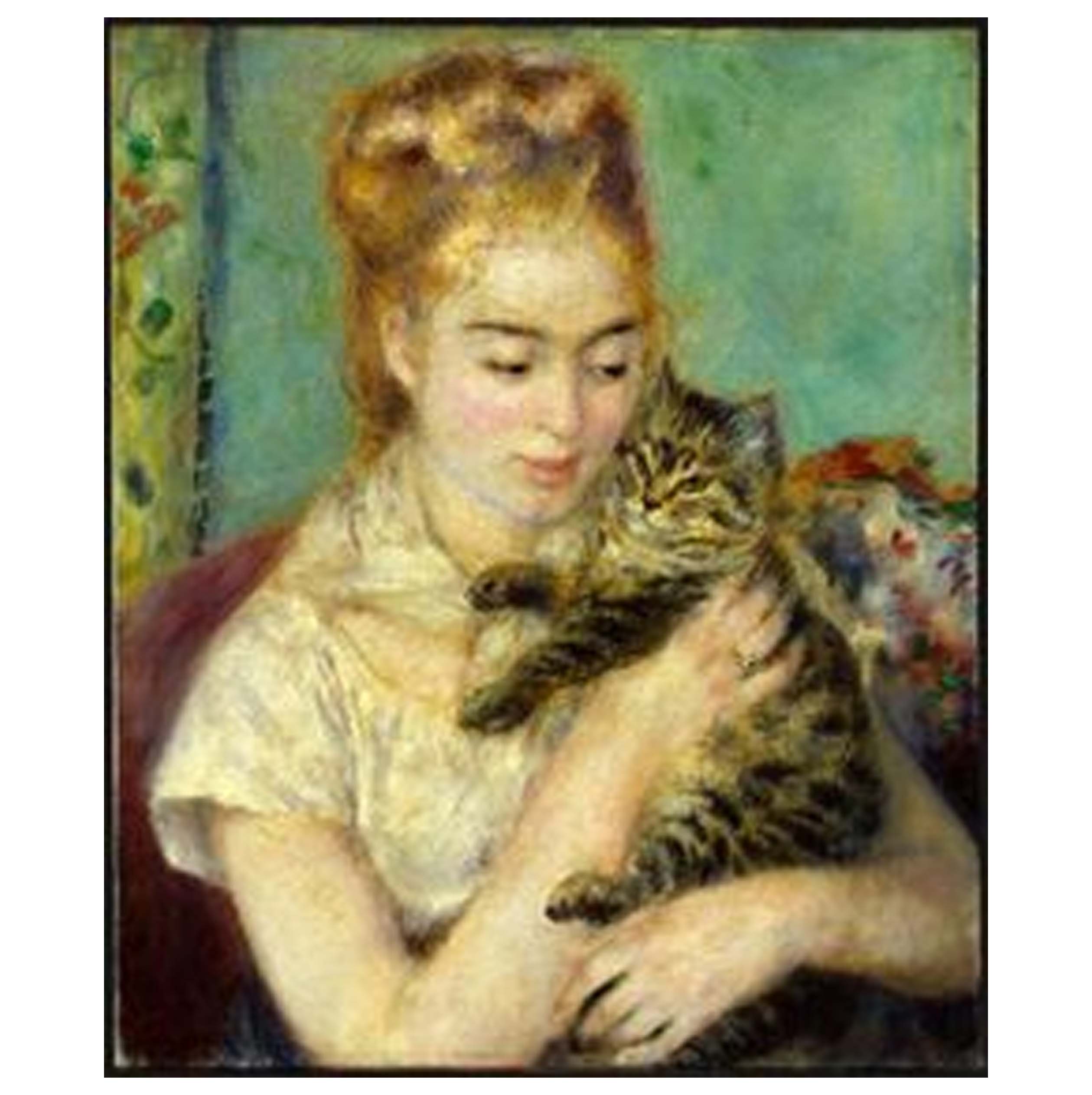 Woman with Cat